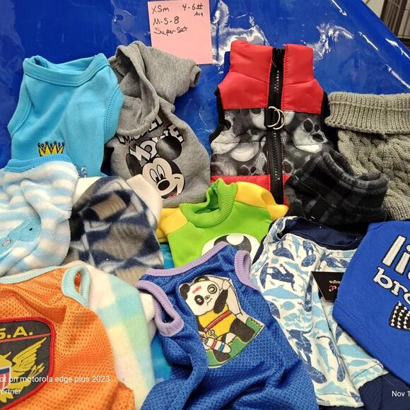 Dog Outfit Bundle ( Xtra Small 4 to 6 Pound Pets ) Brand New Save with a BundlE